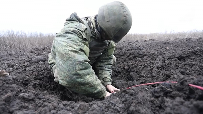Саперы группировки «Восток» обезвредили неразорвавшиеся снаряды ВСУ под Волновахой