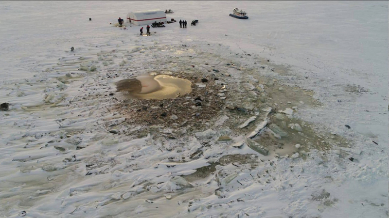 Тело одного из членов экипажа рухнувшего Ми-8 подняли со дна Онежского озера