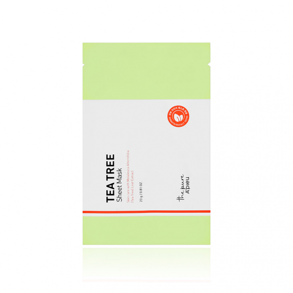 Маска для лица `A`PIEU` TEA TREE успокаивающая 23 г